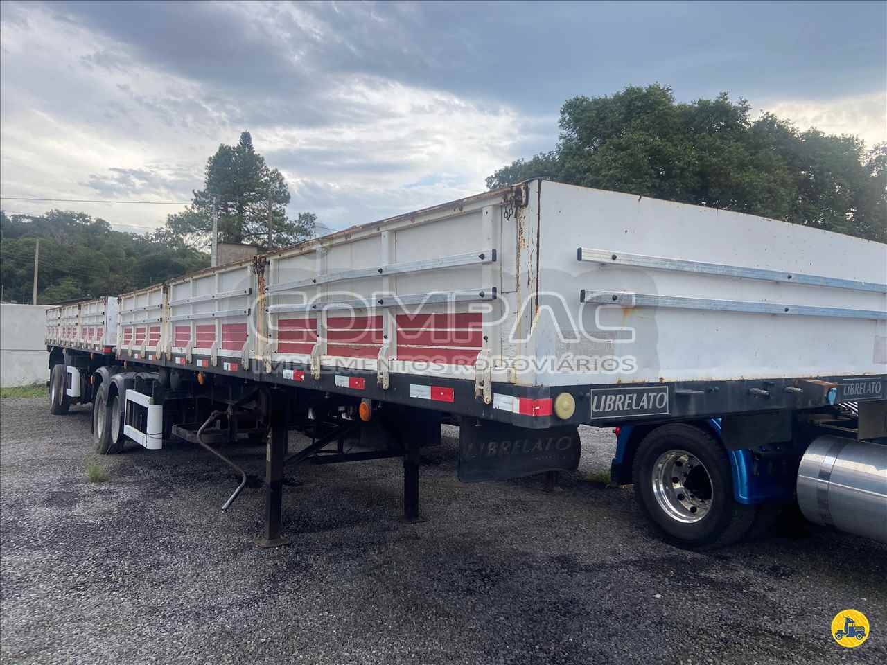 CARRETA BITREM CARGA SECA Compac Implementos Rodoviários - Librelato ICARA SANTA CATARINA SC